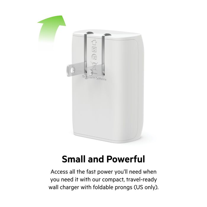 Cubo de carga rápida de 30W, USB C, con tecnología PPS. Belkin Boost Charge
