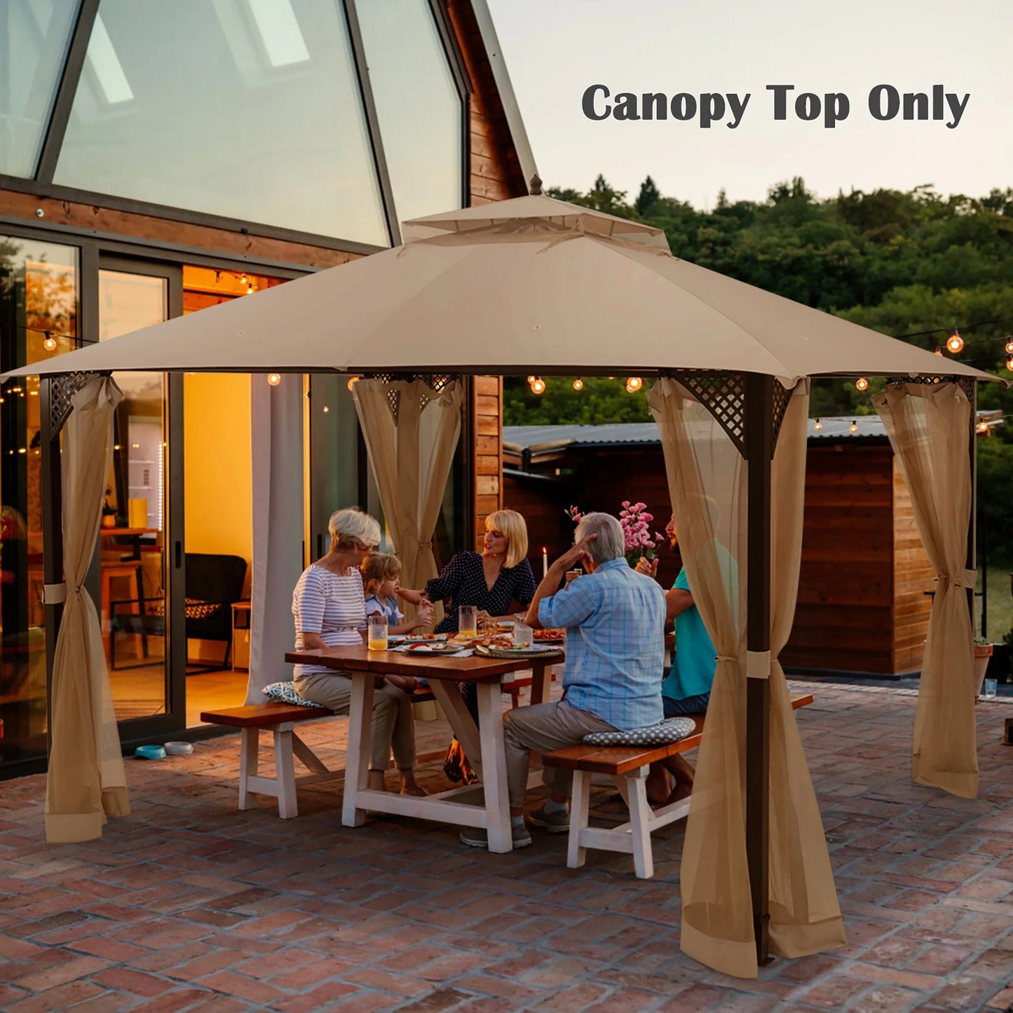 Cubierta de Repuesto para toldos 10×12 ft – Costway