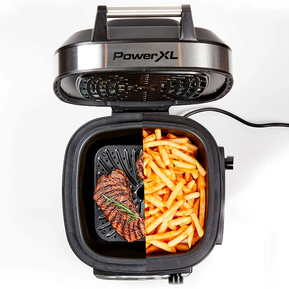 Freidora de aire/Parrilla Multifuncional 12 en 1 de 5.7L. PowerXL Grill Combo Plus