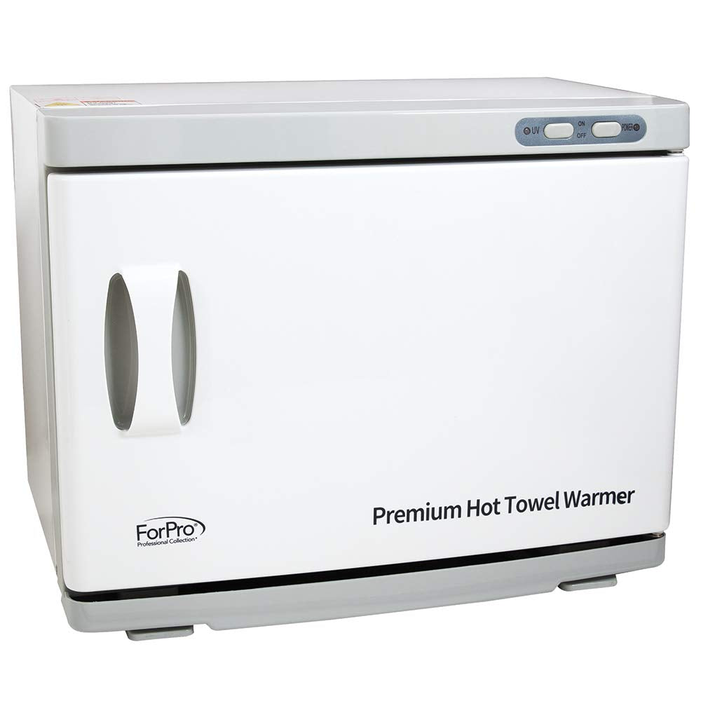 Calentador de toallas y paños, con sistema de esterilización UV, capacidad extragrande. ForPro