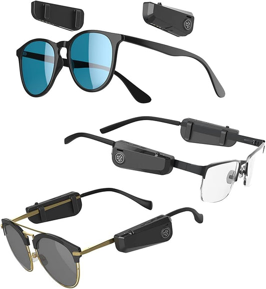 Audifonos para anteojos/Audio inalámbrico de oído abierto para gafas. JLab JBuds Frames