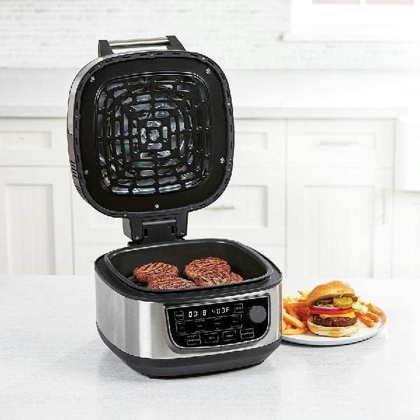 Freidora de aire/Parrilla Multifuncional 12 en 1 de 5.7L. PowerXL Grill Combo Plus
