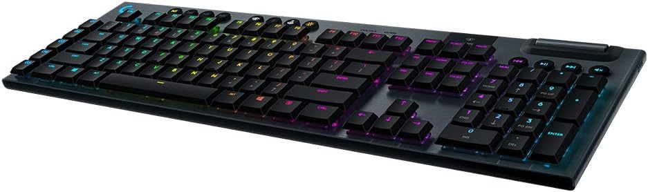 Teclado mecánico inalámbrico RGB. Logitech G915 LIGHTSPEED