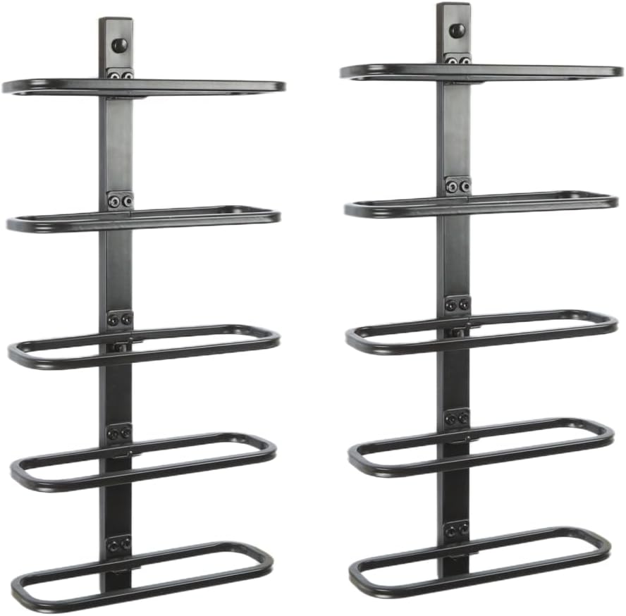 Estantes de pared para vinos, con soporte para 12 botellas, estructura de metal