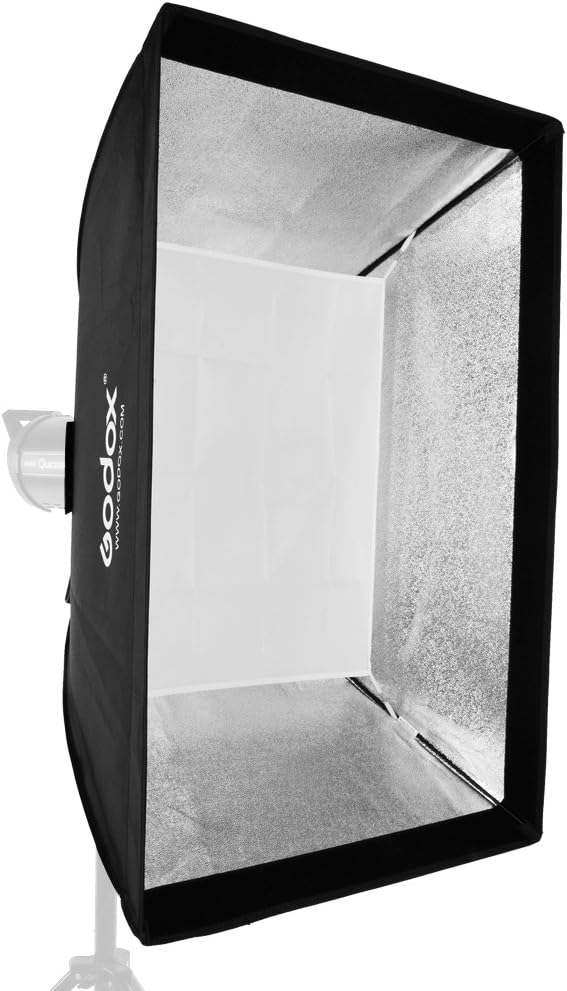 Caja de luz/Softbox rectangular 60 × 90 cm con rejilla Honeycomb y montura Bowens – Godox