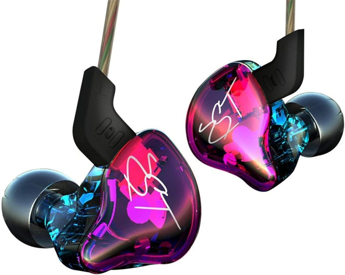 In ears KZ ZST para monitoreo en vivo y en Studio. 1BA+1DD HiFi