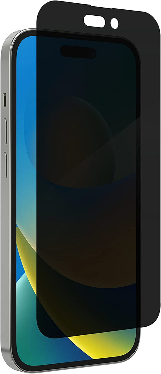 Protector de pantalla con filtro de privacidad para iPhone 13/13 Pro/13 Pro Max y 14 Plus ZAGG InvisibleShield Glass Elite Privacy