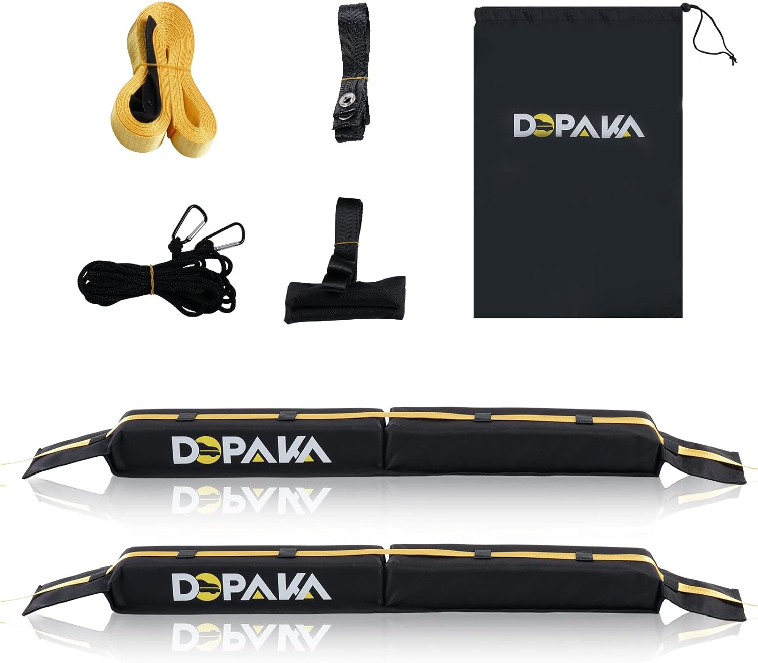 VEVOR Portaequipajes Para Kayak 1 Par, Portaequipajes De Montaje
