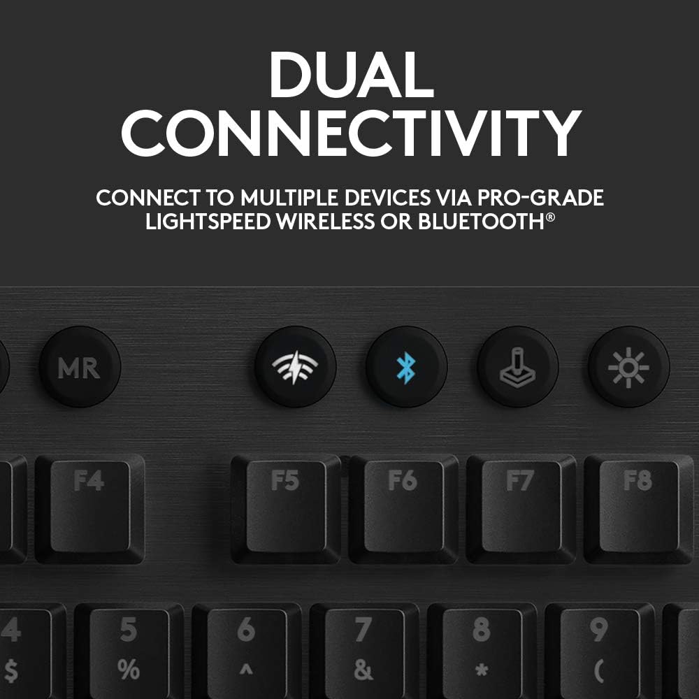 Teclado mecánico inalámbrico RGB. Logitech G915 LIGHTSPEED