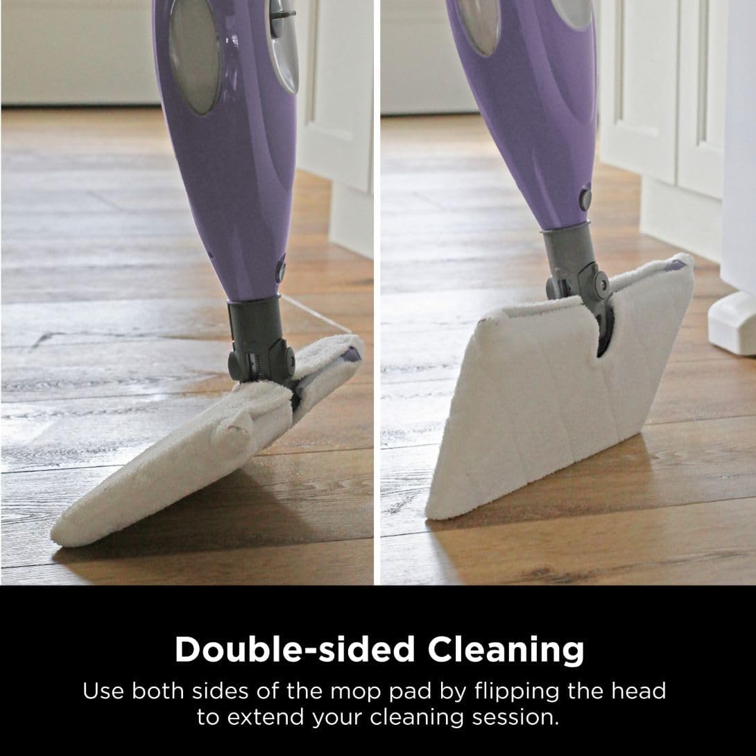 Trapeador a vapor con almohadillas lavables. Shark Steam Pocket Mop