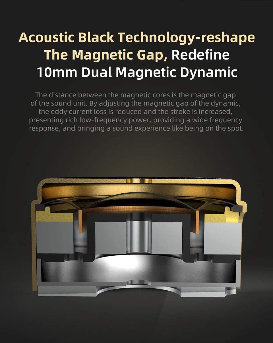 In ears KZ ZSN Pro X para monitoreo en vivo y en Studio. 1BA 1DD HiFi