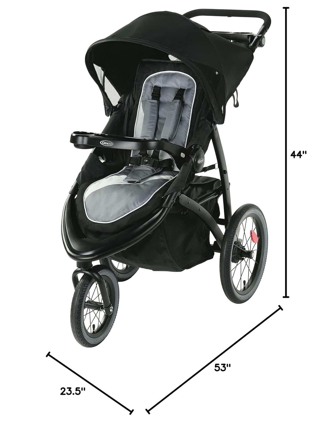 Coche para Bebes-Jogger Graco FastAction LX – Compatibilidad Total