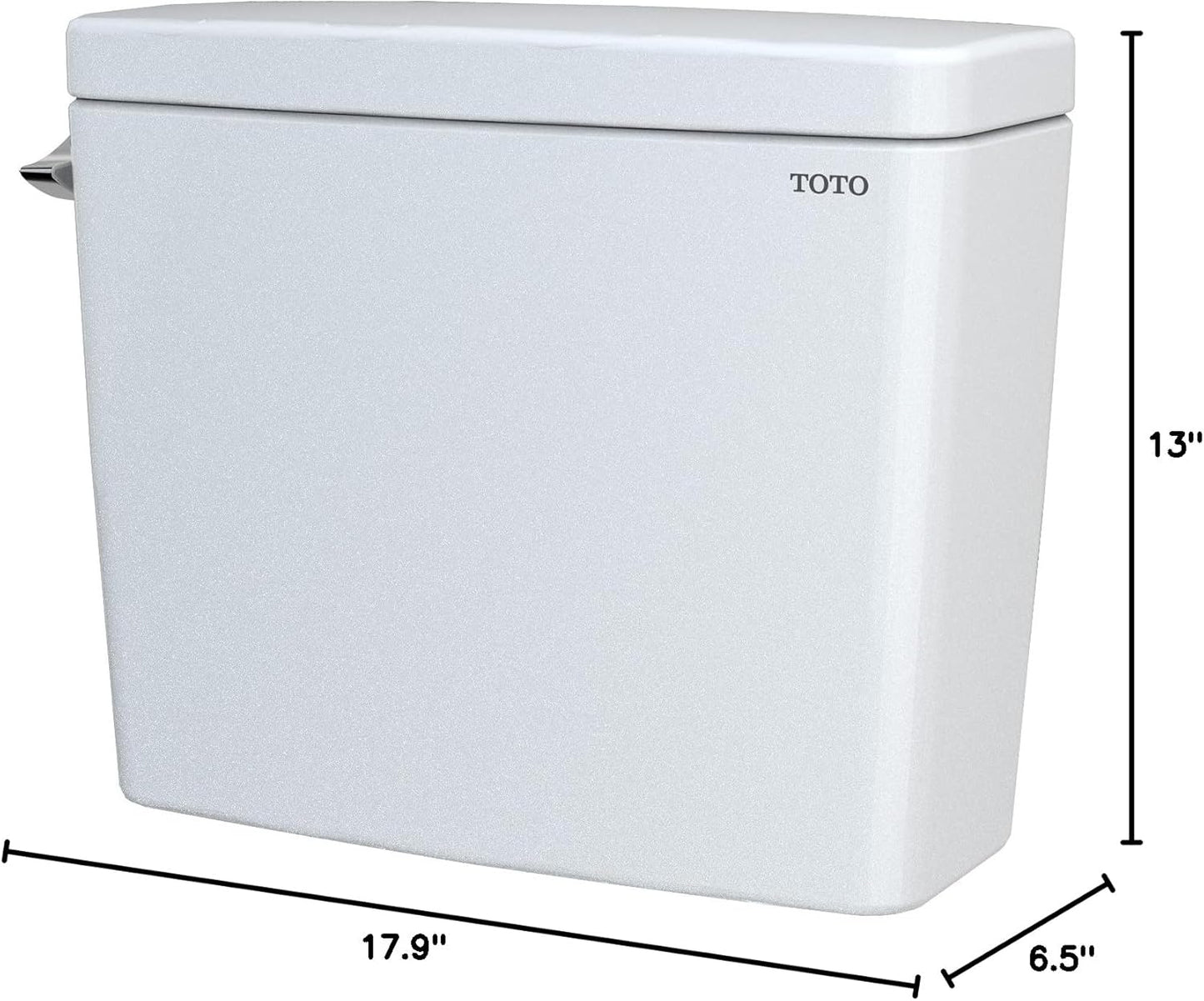 Tanque de inodoro con compatibilidad de descarga automática WASHLET. TOTO