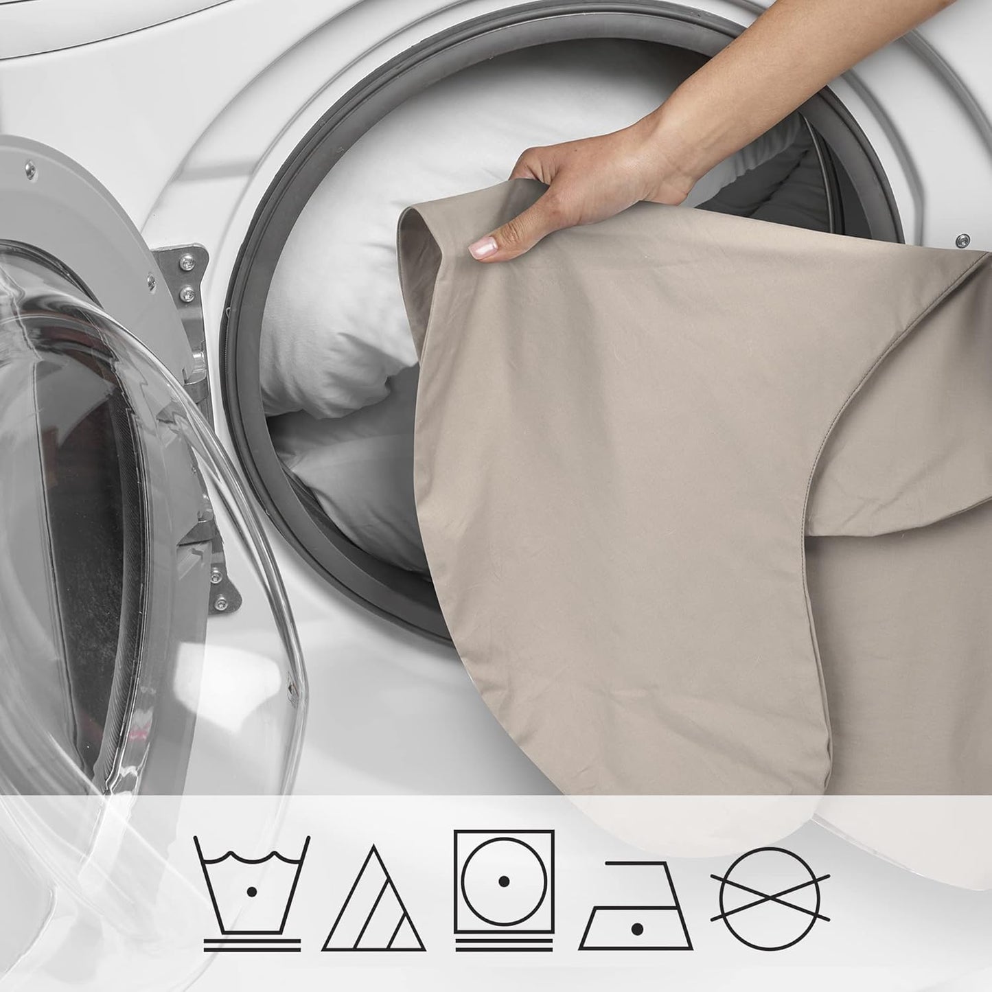 Almohada Corporal Completa Boppy – Funda Orgánica Removible, Hipoalergénica