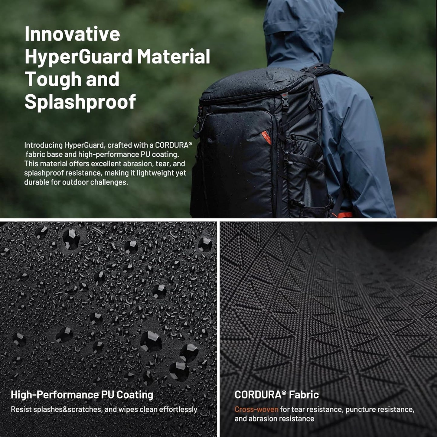 Bulto impermeable para equipo fotografico y video, con inserto modular – PGYTECH OnePro Flex 40L M