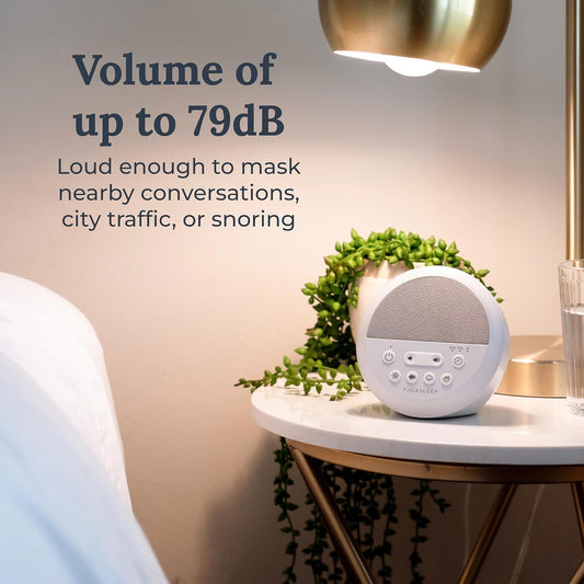 Maquina de ruido blanco para dormir, con temporizador y más de 20 sonidos. YOGASLEEP