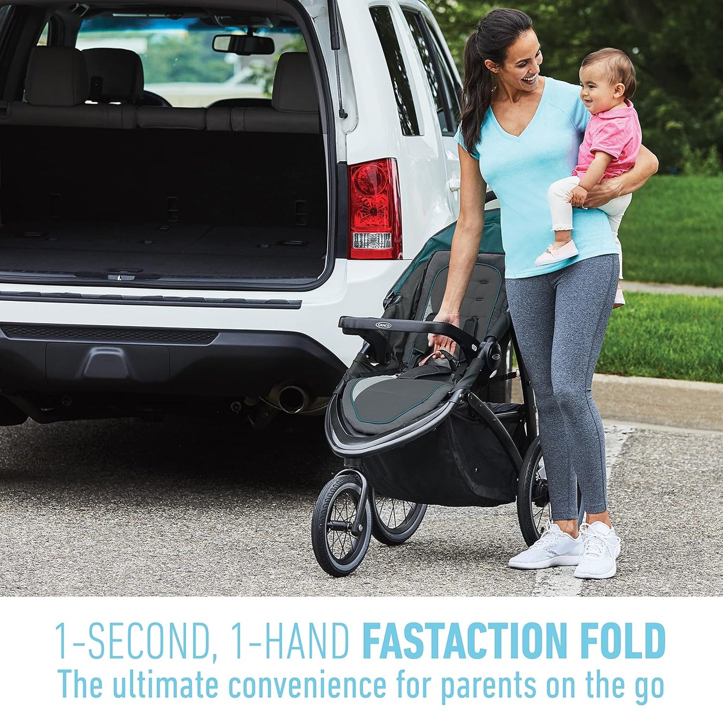 Coche para Bebes-Jogger Graco FastAction LX – Compatibilidad Total