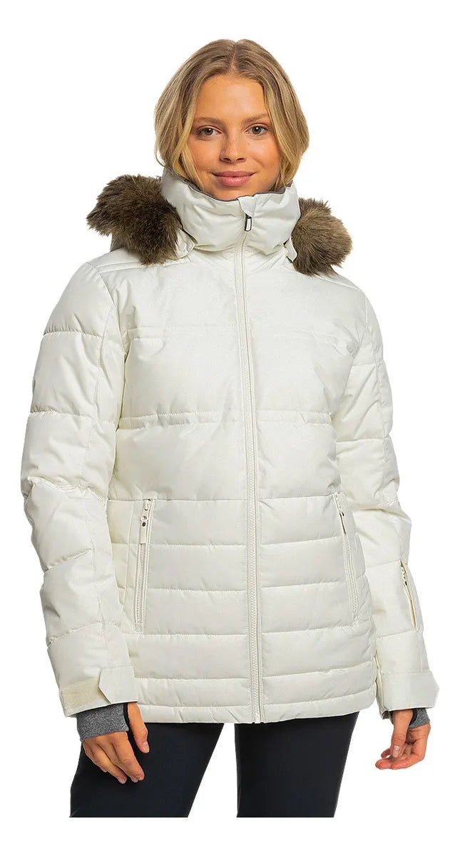 Suéter/Chaqueta Roxy Quinn Primaloft Luxe, impermeable, con tecnología DryFlight® 10K e HydroSmart, talla M