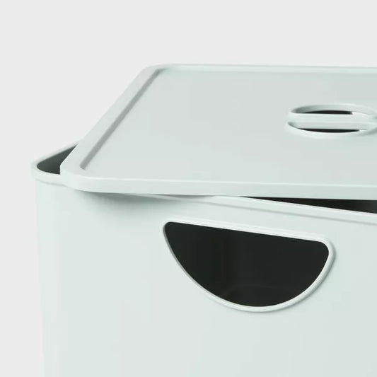 Cajas de almecenamiento para juguetes de niños de 13.5 litros, 2 cajas. Pillowfort