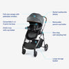 Graco - Sistema de transporte Modes Trio, 3 en 1, silla para carro, pramette y coche