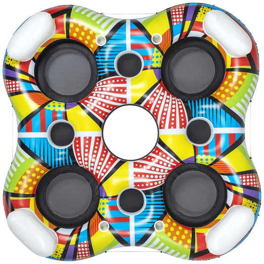 Balsa inflable para 4 personas.