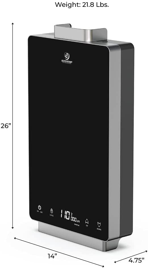 Calentador de agua sin tanque. (Propano Líquido).