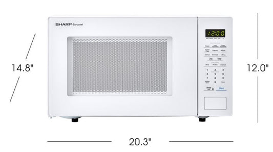 Horno microondas blanco Sharp