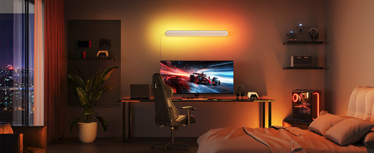 Barra de luz Govee Wall Sconce RGBIC inteligente, 6M de colores y más de 65 modos de escena