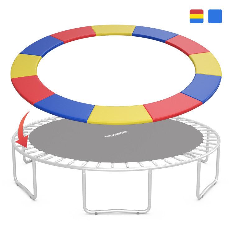 Cobertor de Resortes para Trampolín 14 pies Costway – Acolchado Impermeable Universal