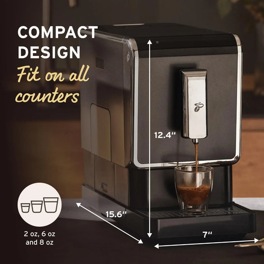 Máquina de Café de grano entero Tchibo Bean-to-Brew — Espresso y Café con Moledora Incorporada