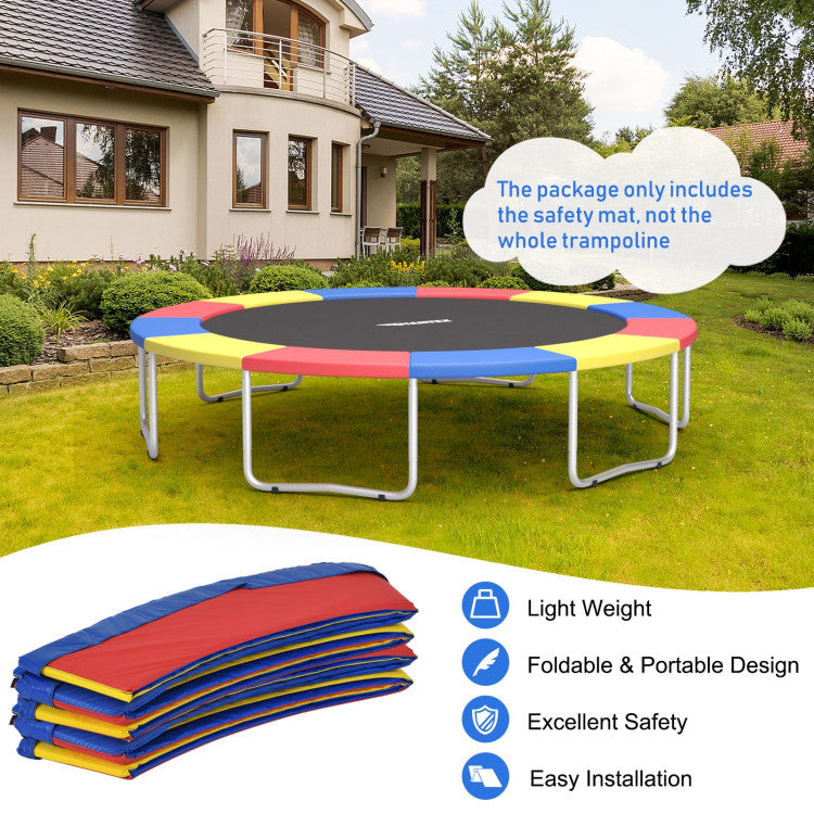 Cobertor de Resortes para Trampolín 14 pies Costway – Acolchado Impermeable Universal