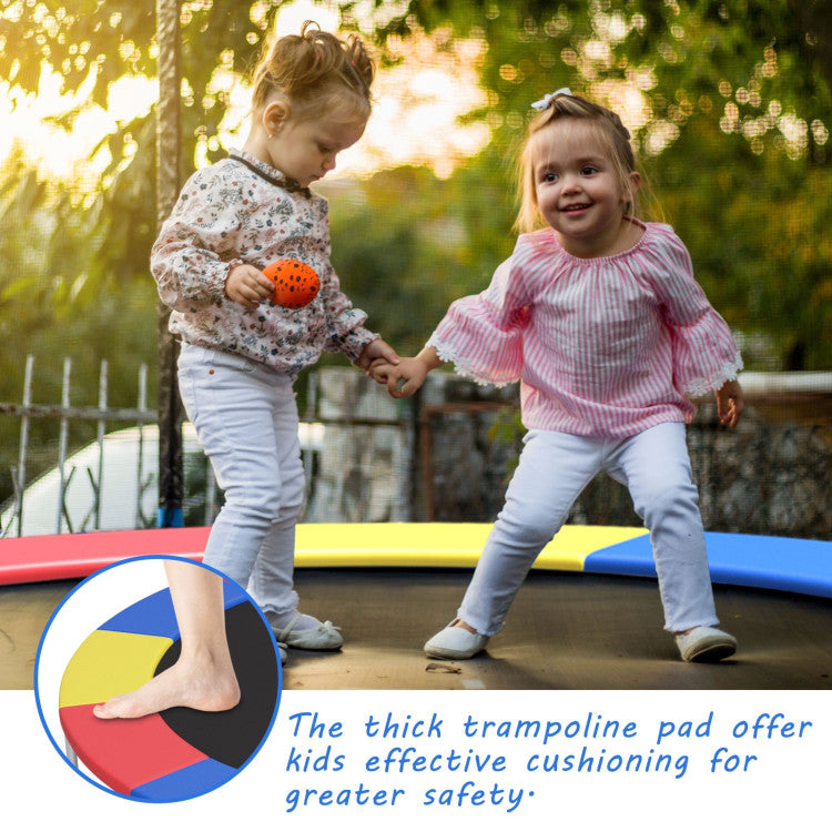 Cobertor de Resortes para Trampolín 14 pies Costway – Acolchado Impermeable Universal