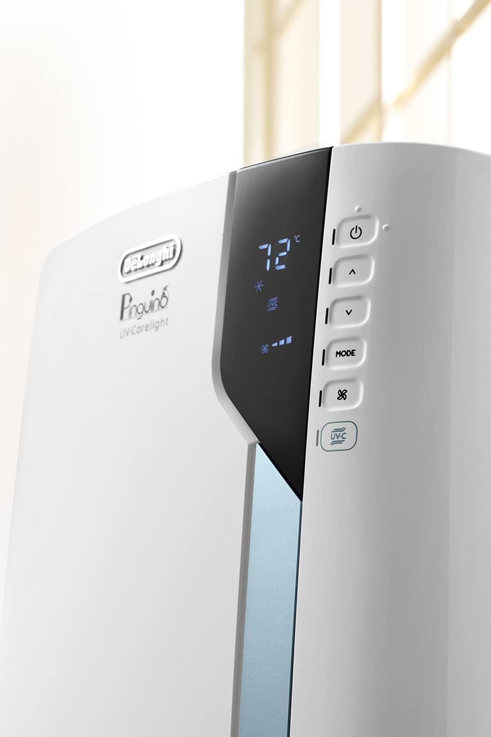 Aire Acondicionado Portátil 3-en-1 de 14,000 BTU, AC/Ventilador/Deshumidificador. De’Longhi