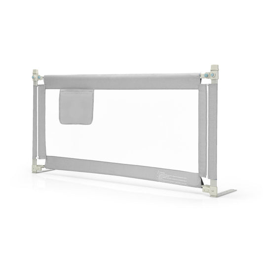 Baranda para cama de niño, elevable 145 × 25 × 102 cm con seguro doble – Costway