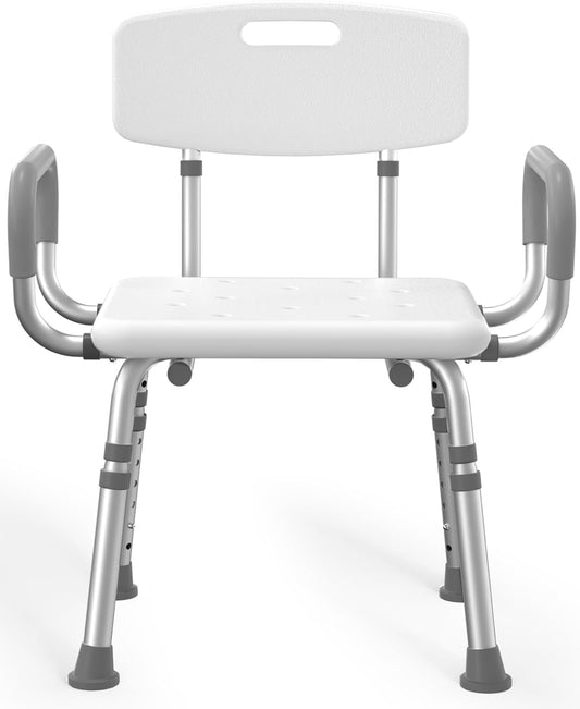 Silla de Seguridad para baño HOMLAND con Barandas Ajustables