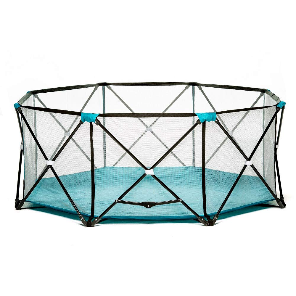 Corral portátil extra grande 157 × 66 cm (8 paneles). Regalo My Play Deluxe