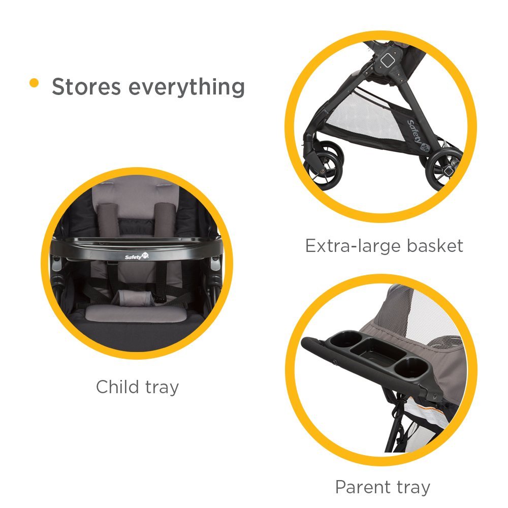 Sistema de viaje para bebe, coche y asiento para carro. Safety 1st OnBoard 35 LT