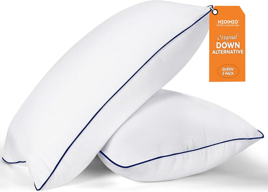 Set de 2 almohadas queen 51×71 cm con efecto “cool” y relleno alternativo – MZOIMZO
