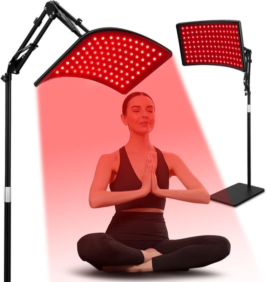 Terapia de luz roja con soporte ajustable. Viconor