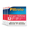 Filtro de aire 3M, 20 x 20 x 1 MERV 11. Pack de 4.