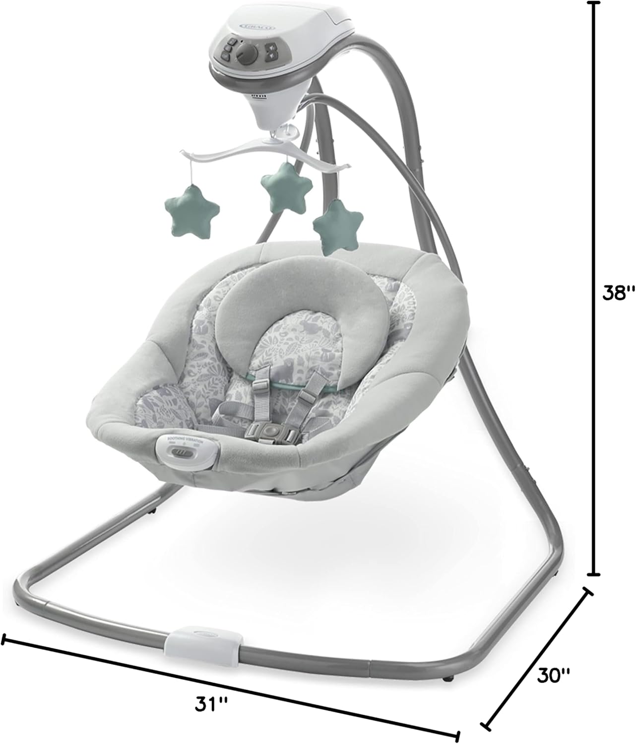 Mecedora Graco Simple Sway – 6 Velocidades & Vibración