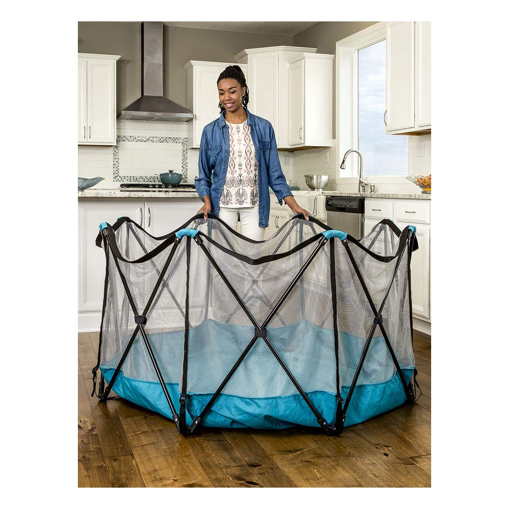 Corral portátil extra grande 157 × 66 cm (8 paneles). Regalo My Play Deluxe