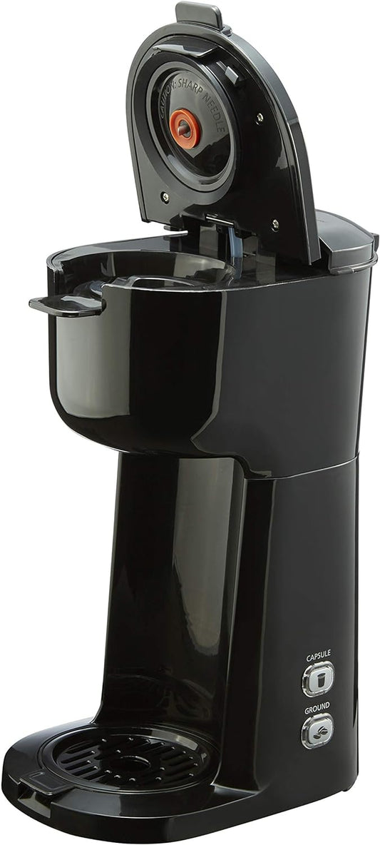 Coffe Maker/Cafetera personal para cafe molido y capsulas. Mainstays
