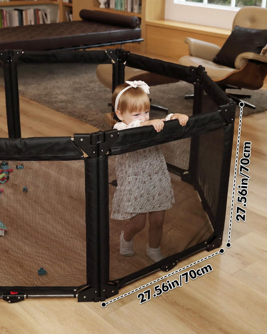 Corral/Baranda de seguridad modular para bebes ò mascotas, plegable