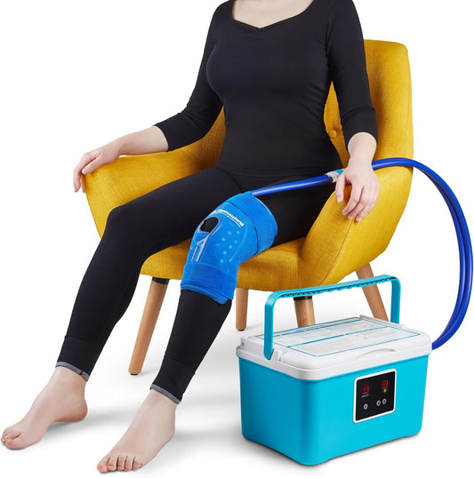 Máquina de terapia de frío (crioterapia )para rodilla ó codo. PhysioNatural