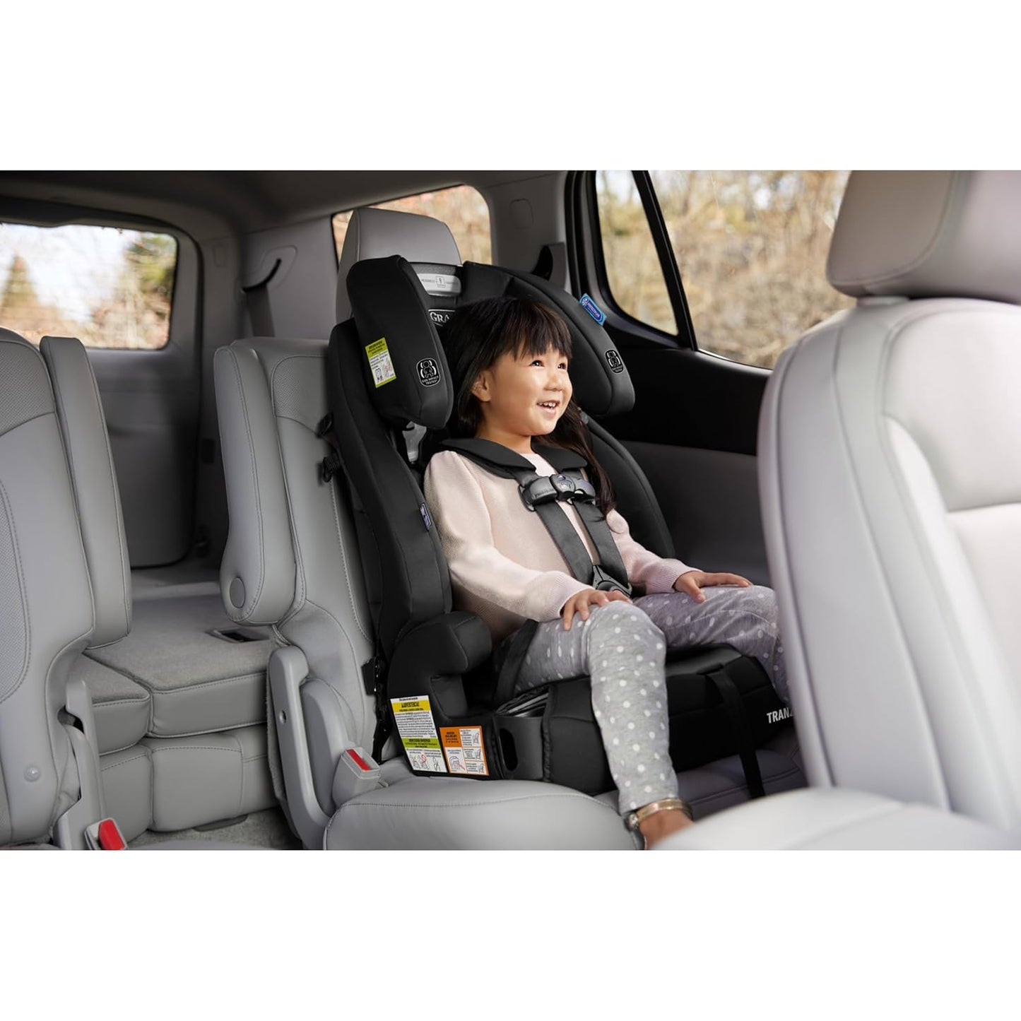 Silla de carro para Bebés Graco Tranzitions 3-en-1  – de arnés a respaldo alto y sin respaldo