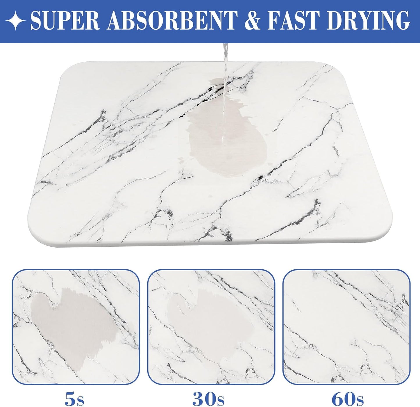 Tabla de Diatomeas paraSecado de Platos – , Absorbente y Resistente al Calor