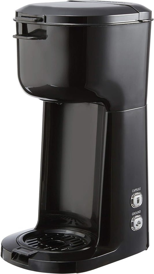 Coffe Maker/Cafetera personal para cafe molido y capsulas. Mainstays