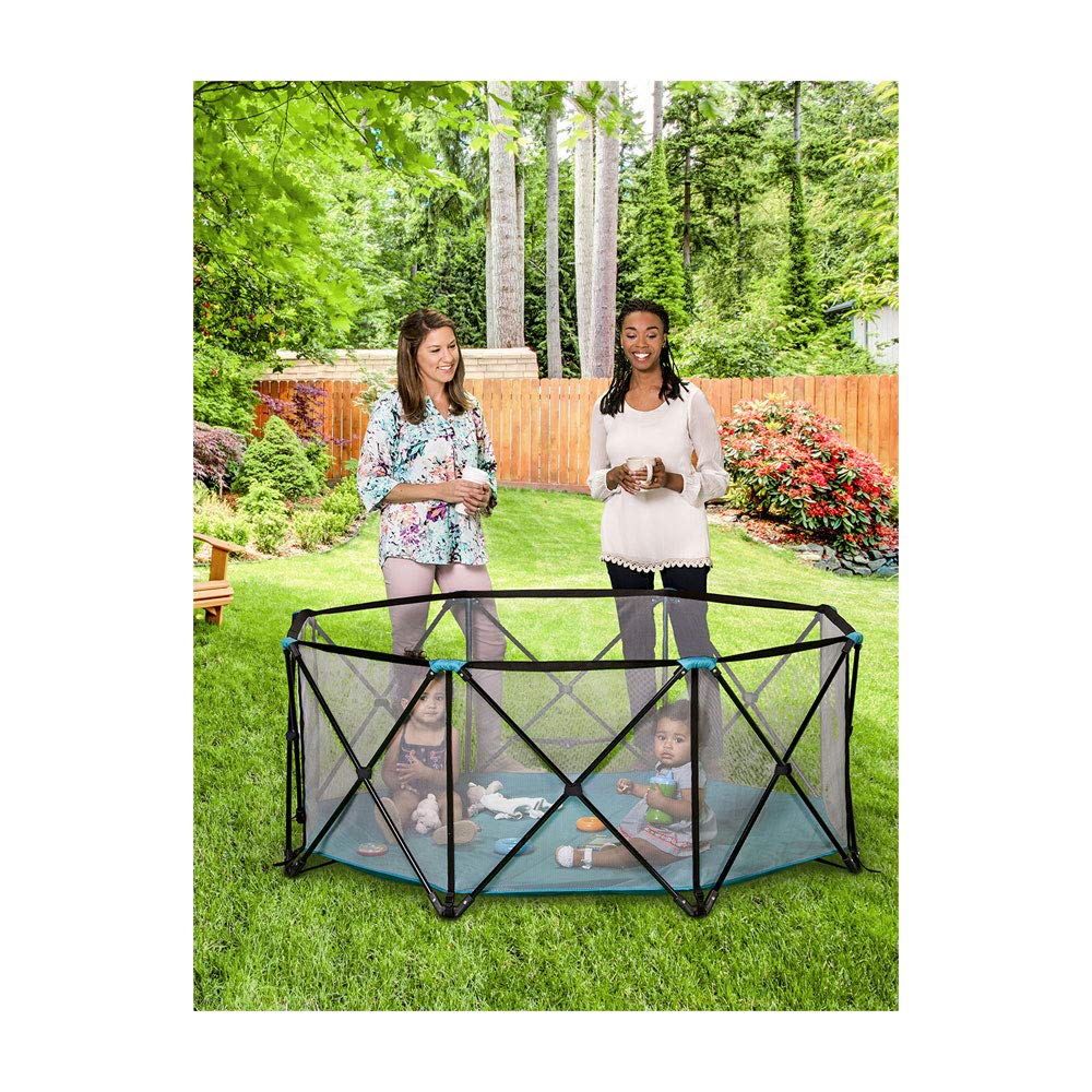 Corral portátil extra grande 157 × 66 cm (8 paneles). Regalo My Play Deluxe
