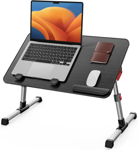 Mesa portátil ajustable 60 × 33 cm con inclinación y altura regulable – Saiji